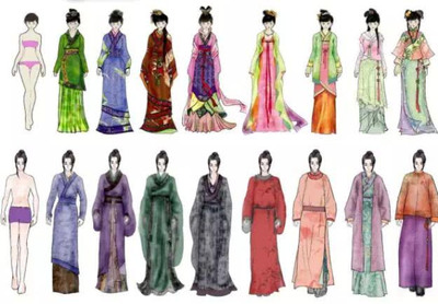 服装历史| 中国服饰发展史,原来古代美女这样穿!_女子